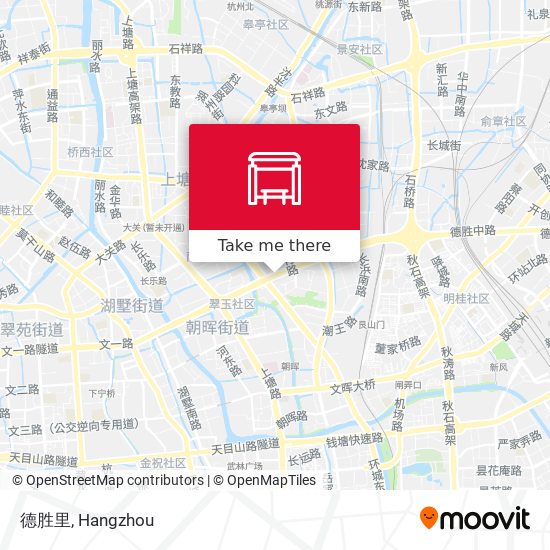 德胜里 map