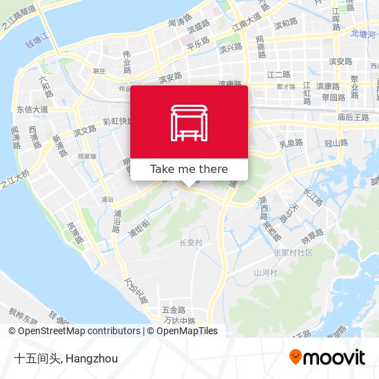 十五间头 map