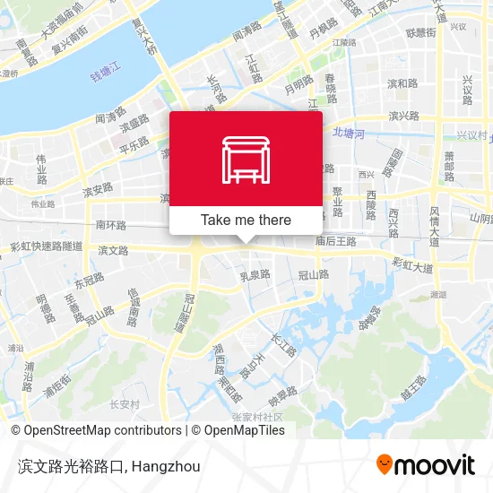 滨文路光裕路口 map