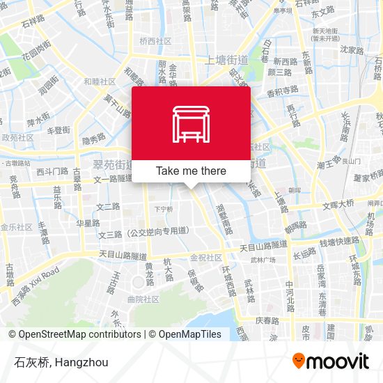 石灰桥 map