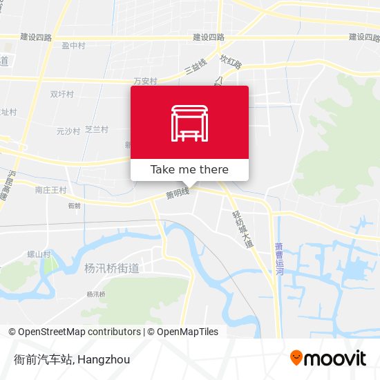 衙前汽车站 map