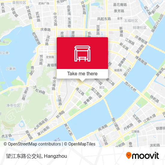 望江东路公交站 map