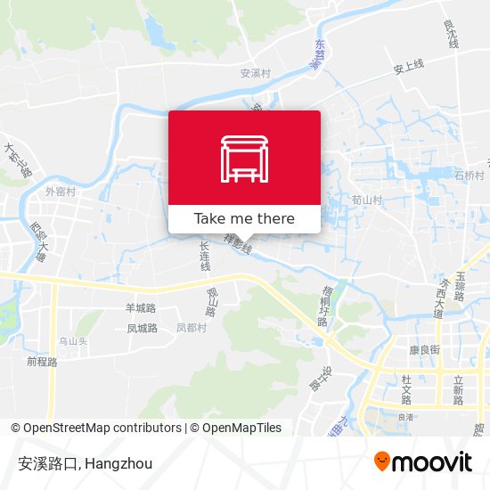 安溪路口 map