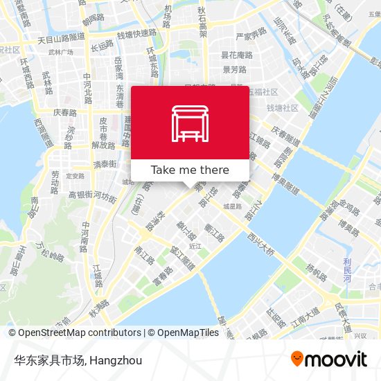 华东家具市场 map
