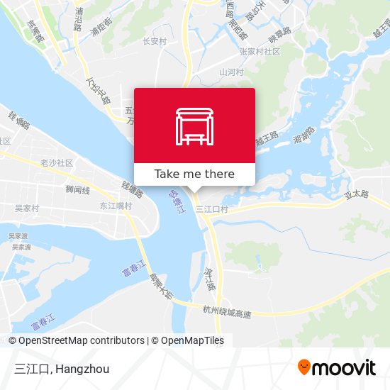 三江口 map