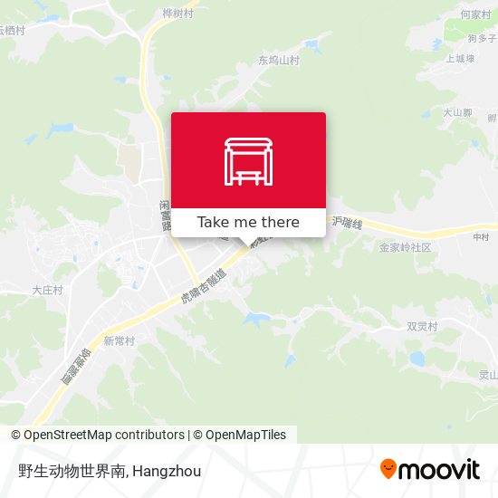 野生动物世界南 map