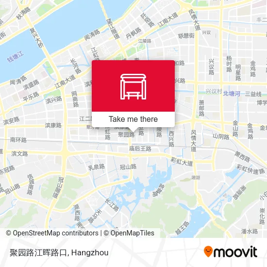 聚园路江晖路口 map