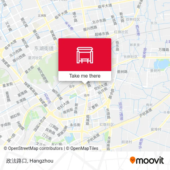 政法路口 map