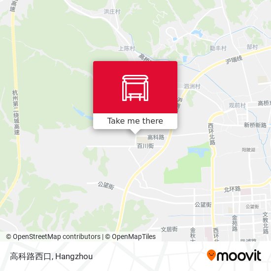 高科路西口 map