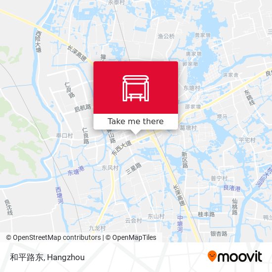 和平路东 map