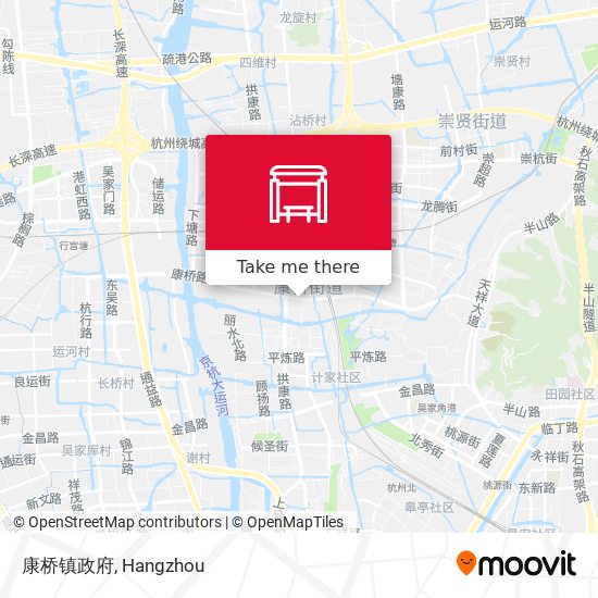 康桥镇政府 map