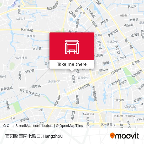 西园路西园七路口 map