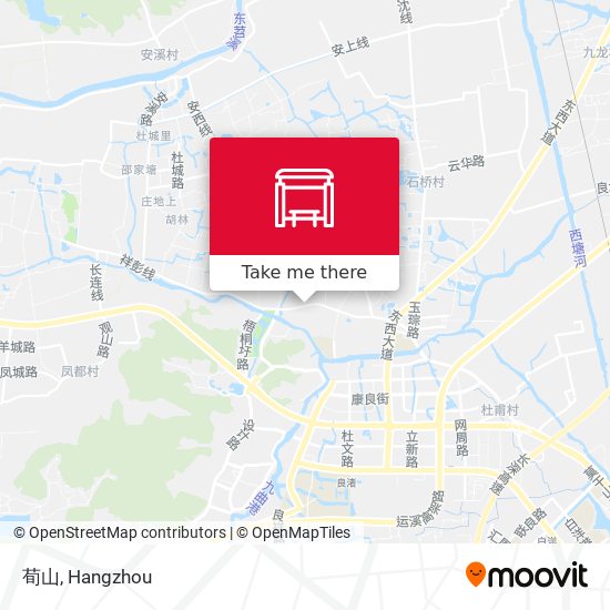 荀山 map