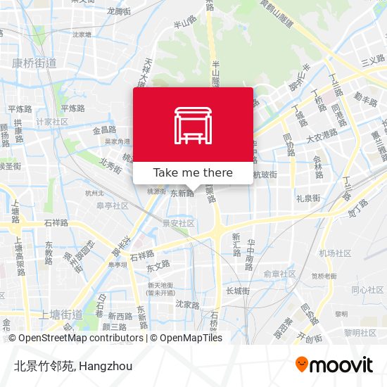 北景竹邻苑 map