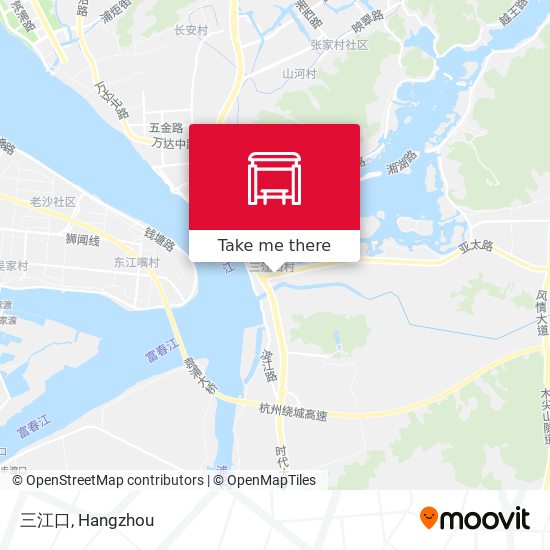 三江口 map