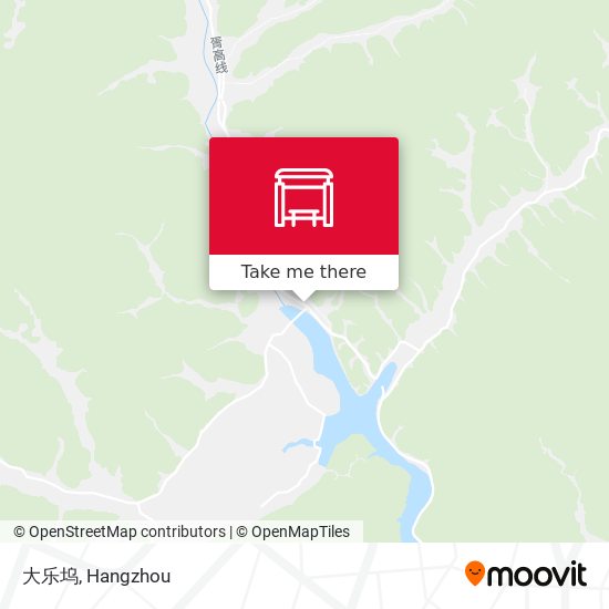 大乐坞 map