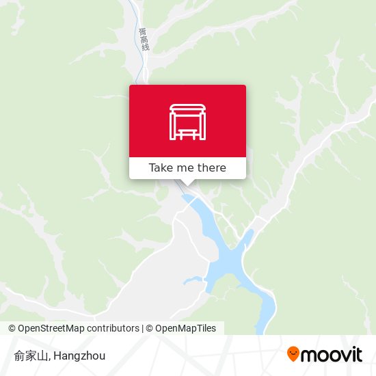 俞家山 map