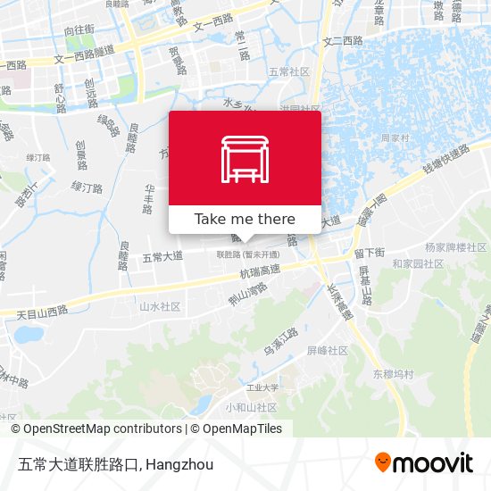 五常大道联胜路口 map