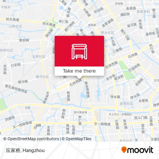 应家桥 map