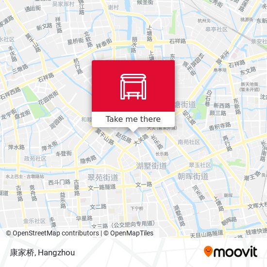 康家桥 map