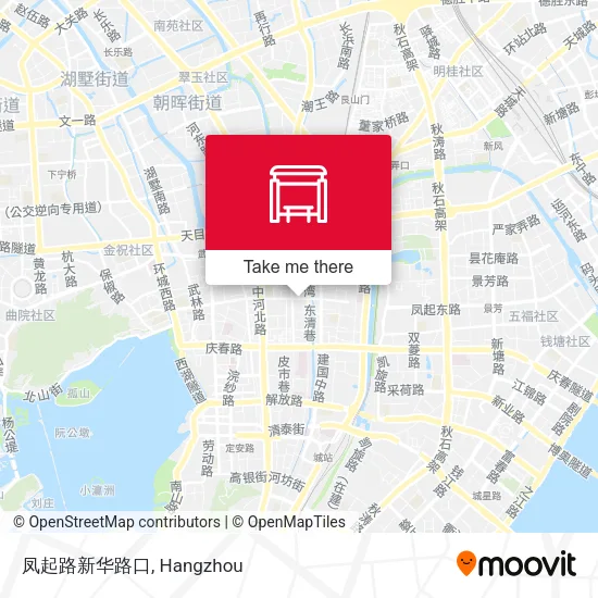 凤起路新华路口 map