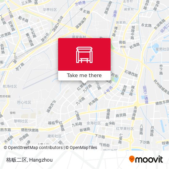 格畈二区 map