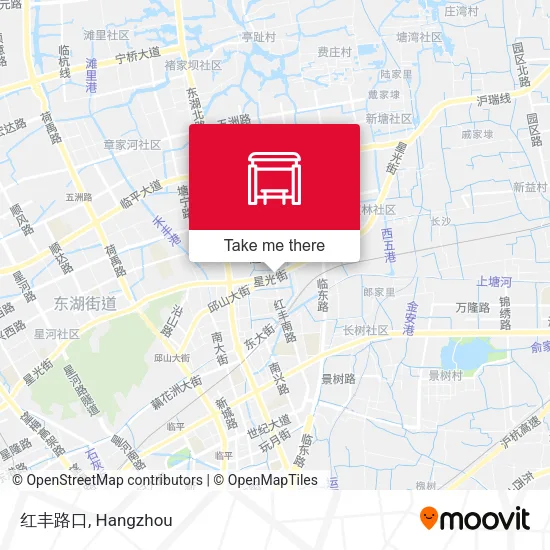 红丰路口 map