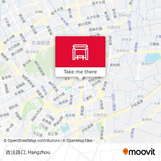 政法路口 map