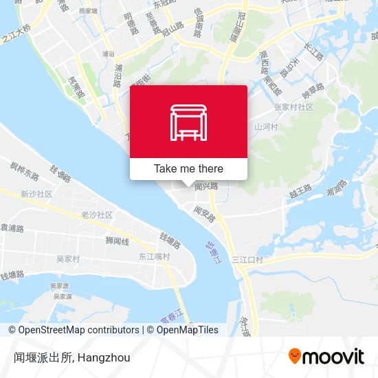 闻堰派出所 map