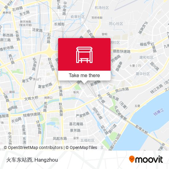 火车东站西 map