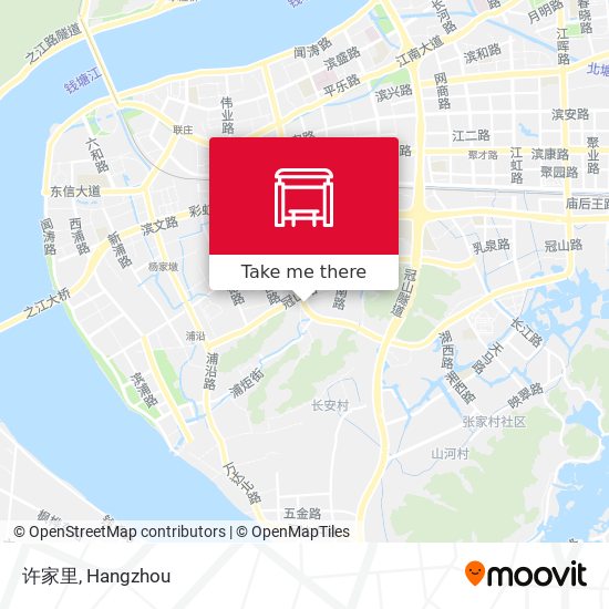 许家里 map