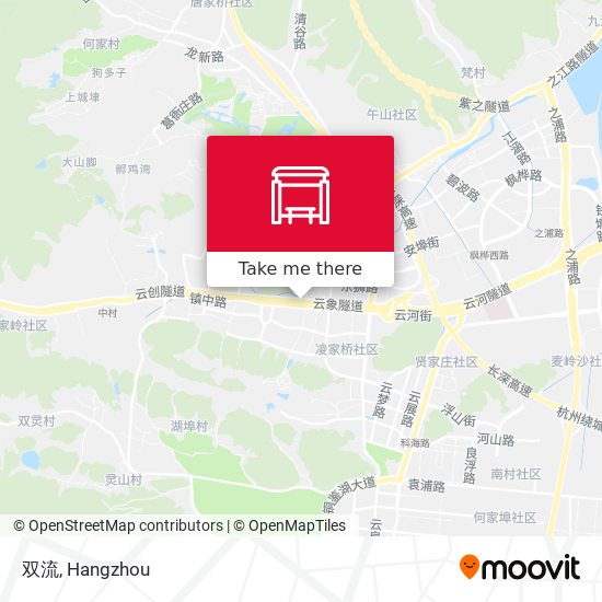 双流 map