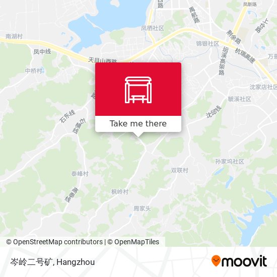 岑岭二号矿 map