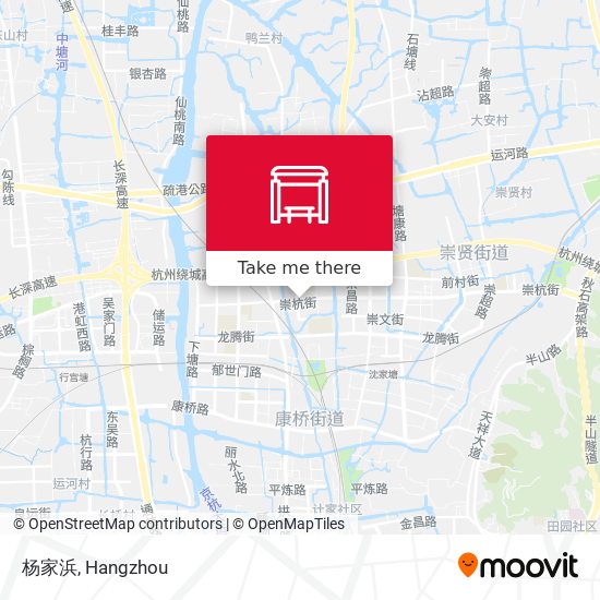 杨家浜 map