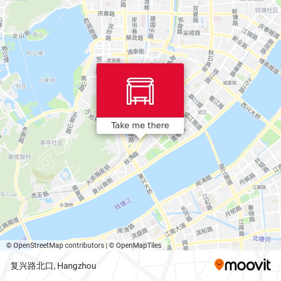 复兴路北口 map