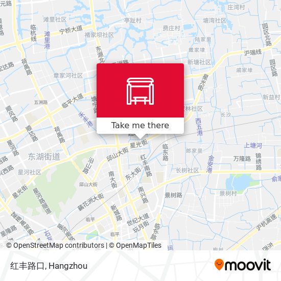 红丰路口 map