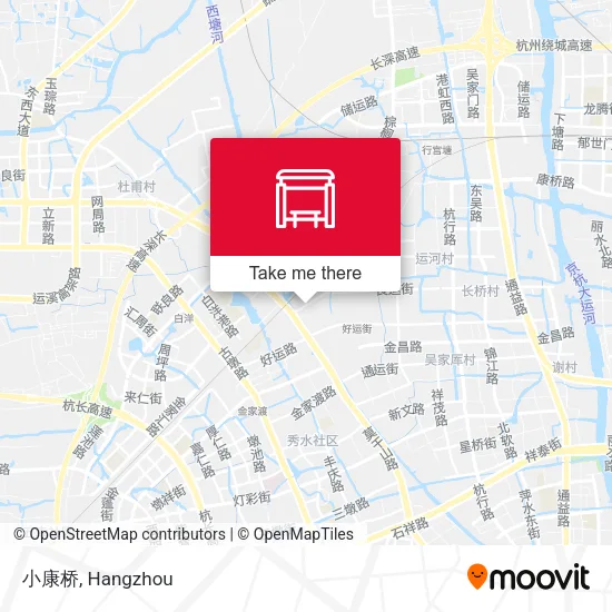 小康桥 map