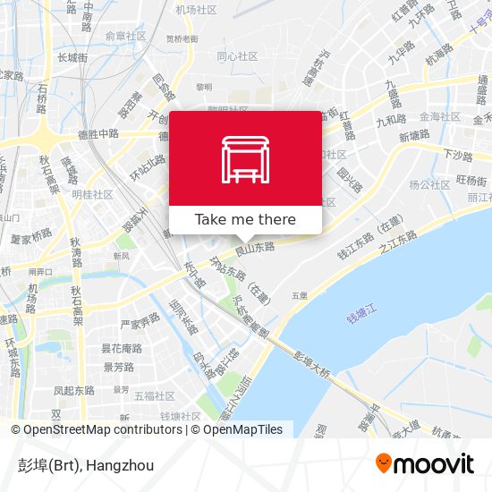 彭埠(Brt) map