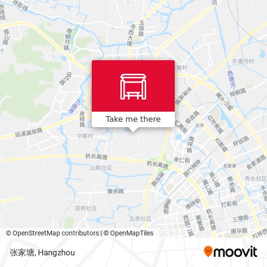 张家塘 map