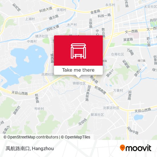 禹航路南口 map