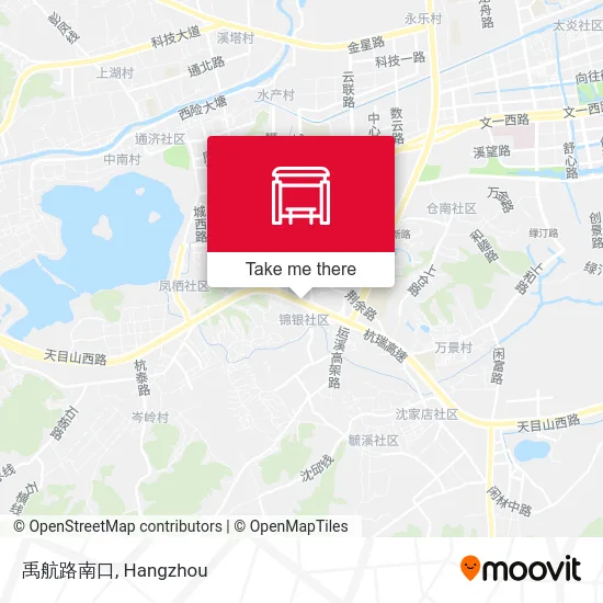 禹航路南口 map