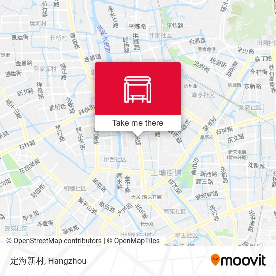 定海新村 map