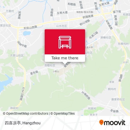 四喜凉亭 map