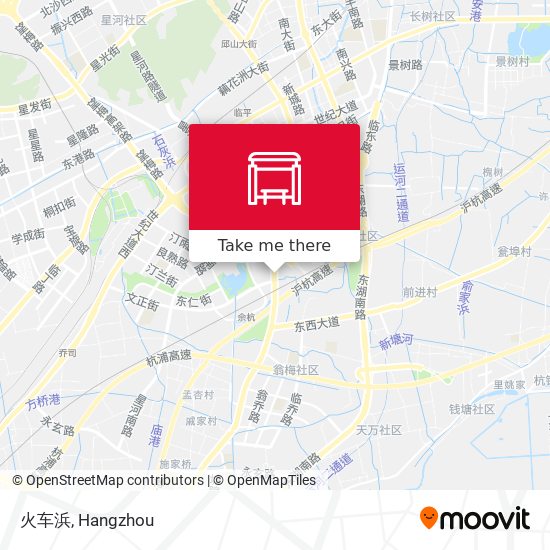 火车浜 map