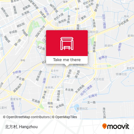 北方村 map
