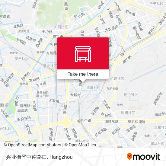 兴业街华中南路口 map