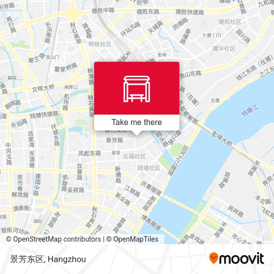 景芳东区 map