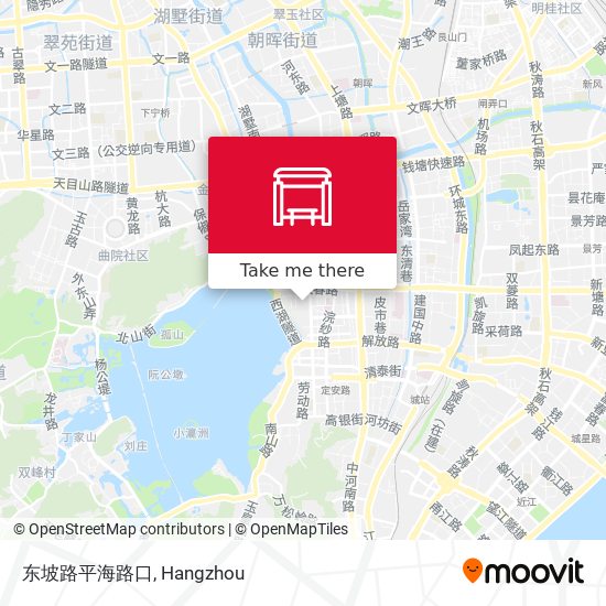 东坡路平海路口 map