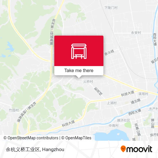 余杭义桥工业区 map