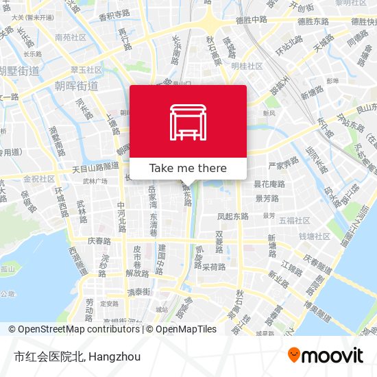 市红会医院北 map